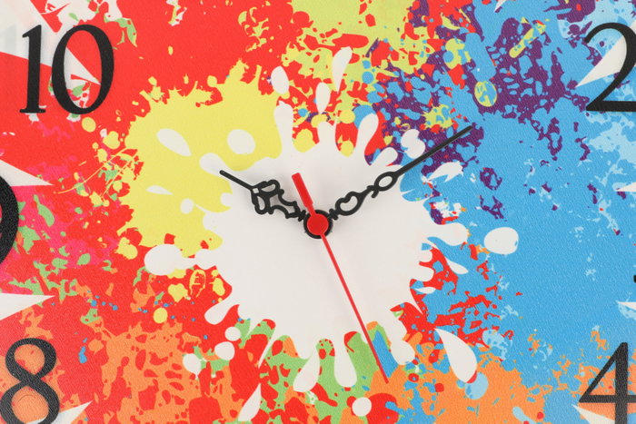 Wallity Reloj Decorativo Ms-05 Multicolor